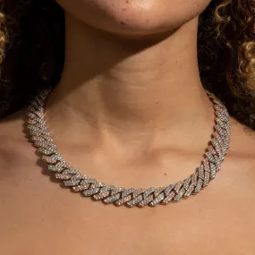 14mm Monaco Chain - Two Tone