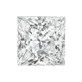 1.55ct GIA Princess F/VS1 Lab Grown